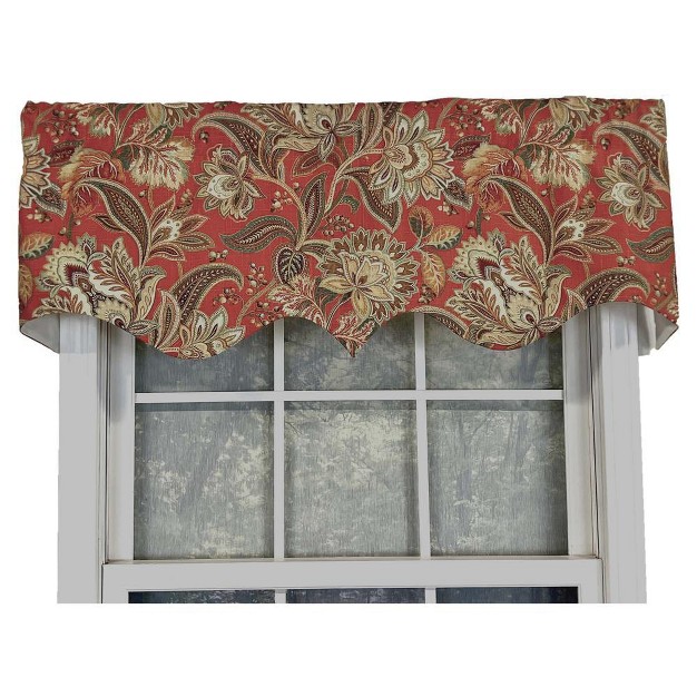 Rod Pocket Valance 50 quot X 17 quot Pompeii By Rlf Home