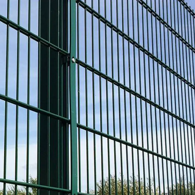 Factory Direct Supply 868 Vinyl Coated Welded double wire mesh fence