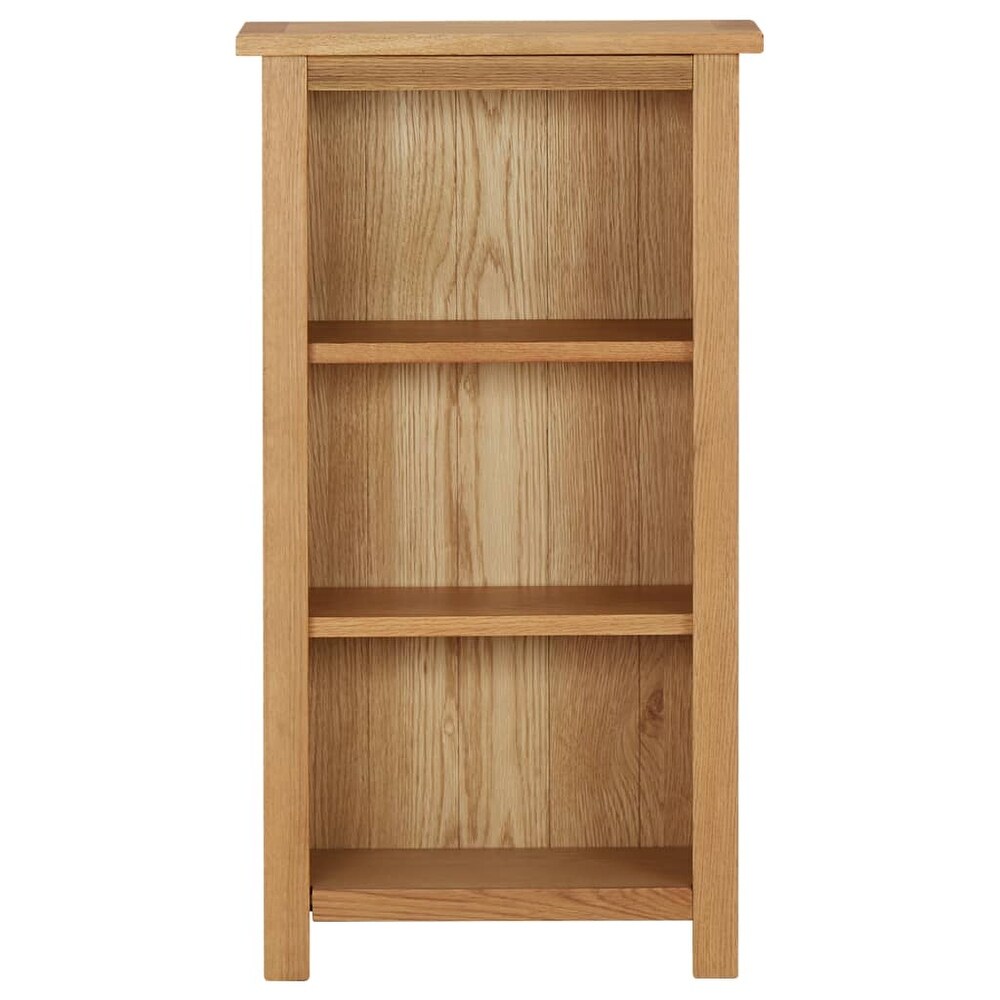 vidaXL Narrow Bookcase 17.7\