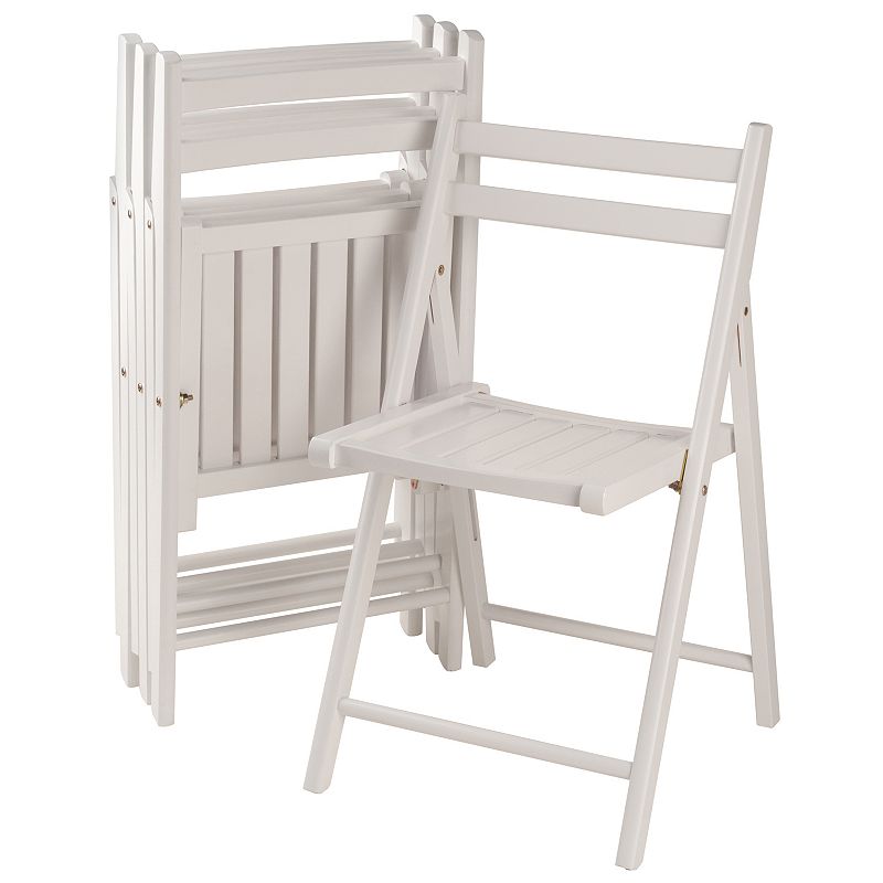 Winsome Robin Folding Chair 4-piece Set