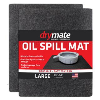 Drymate 29 in. x 36 in. Oil Spill Absorbent Mat (2-Pack) OSM2936C2