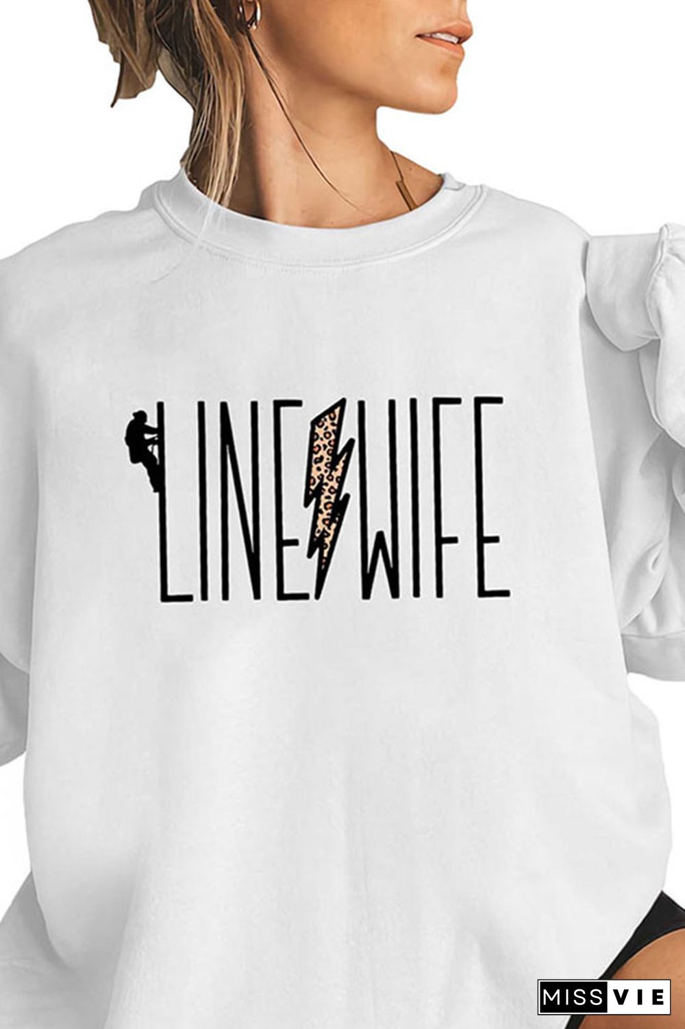 Line Wife Classic Crew Sweatshirt Wholesale