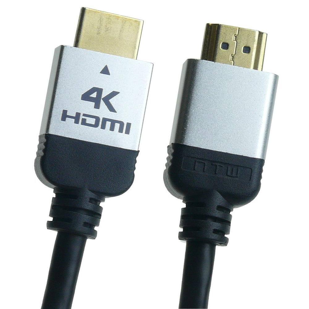 NTW 3 ft. Ultra-High Definition Pure-Plus 4K HDMI Cable with Ethernet NHDMI2P-003+