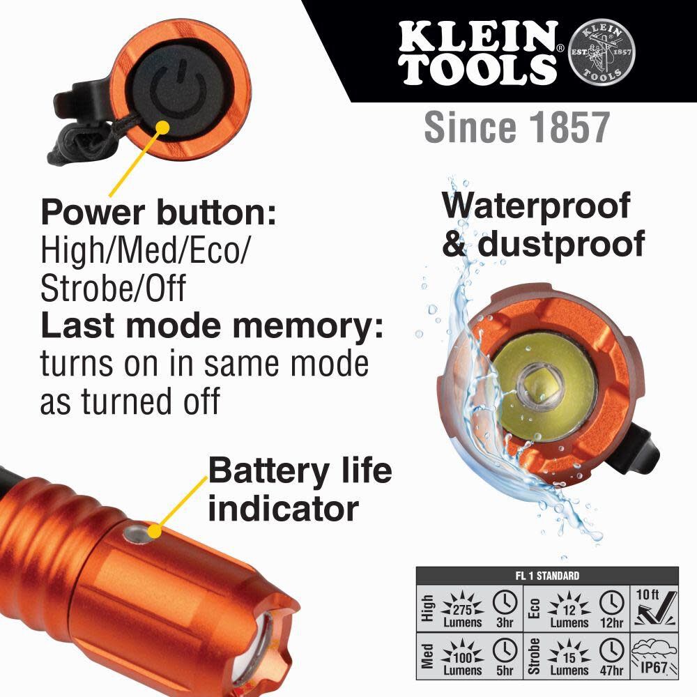 Klein Tools Pocket Light Rechargeable 56411 from Klein Tools