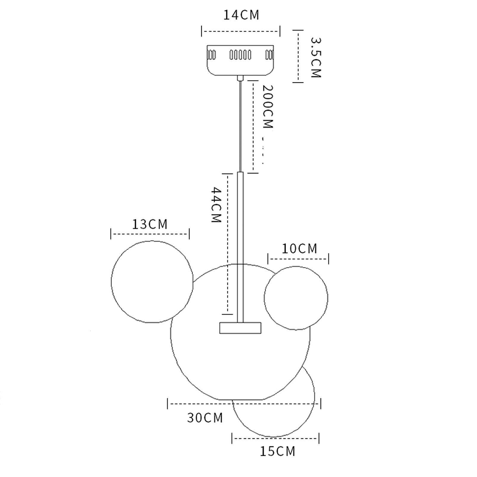 Bubble Chandelier  Cy-New-003