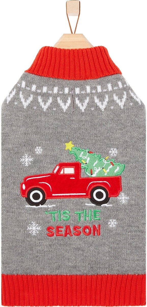 Frisco Holiday Truck Dog and Cat Sweater