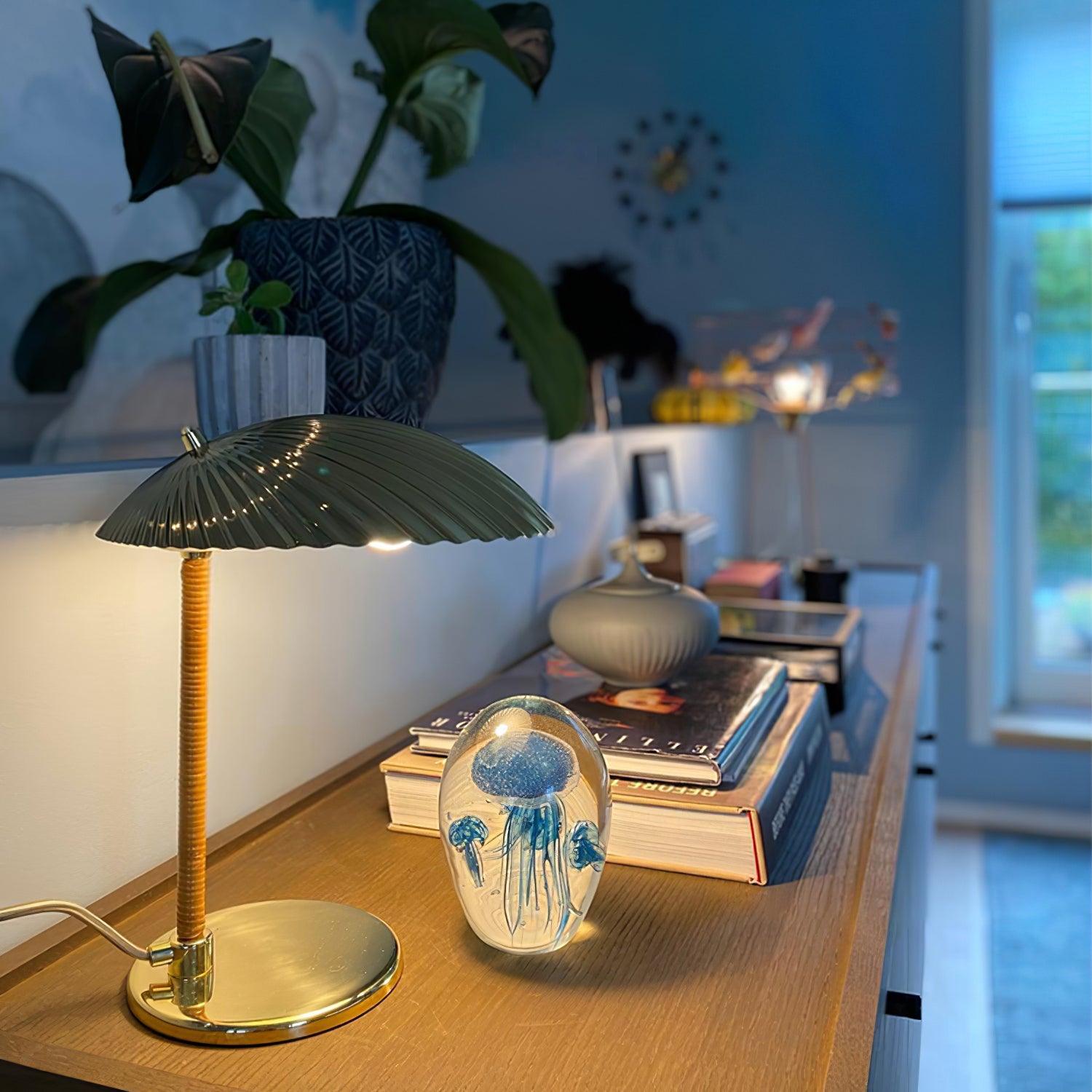 Brass Shell Table Lamp