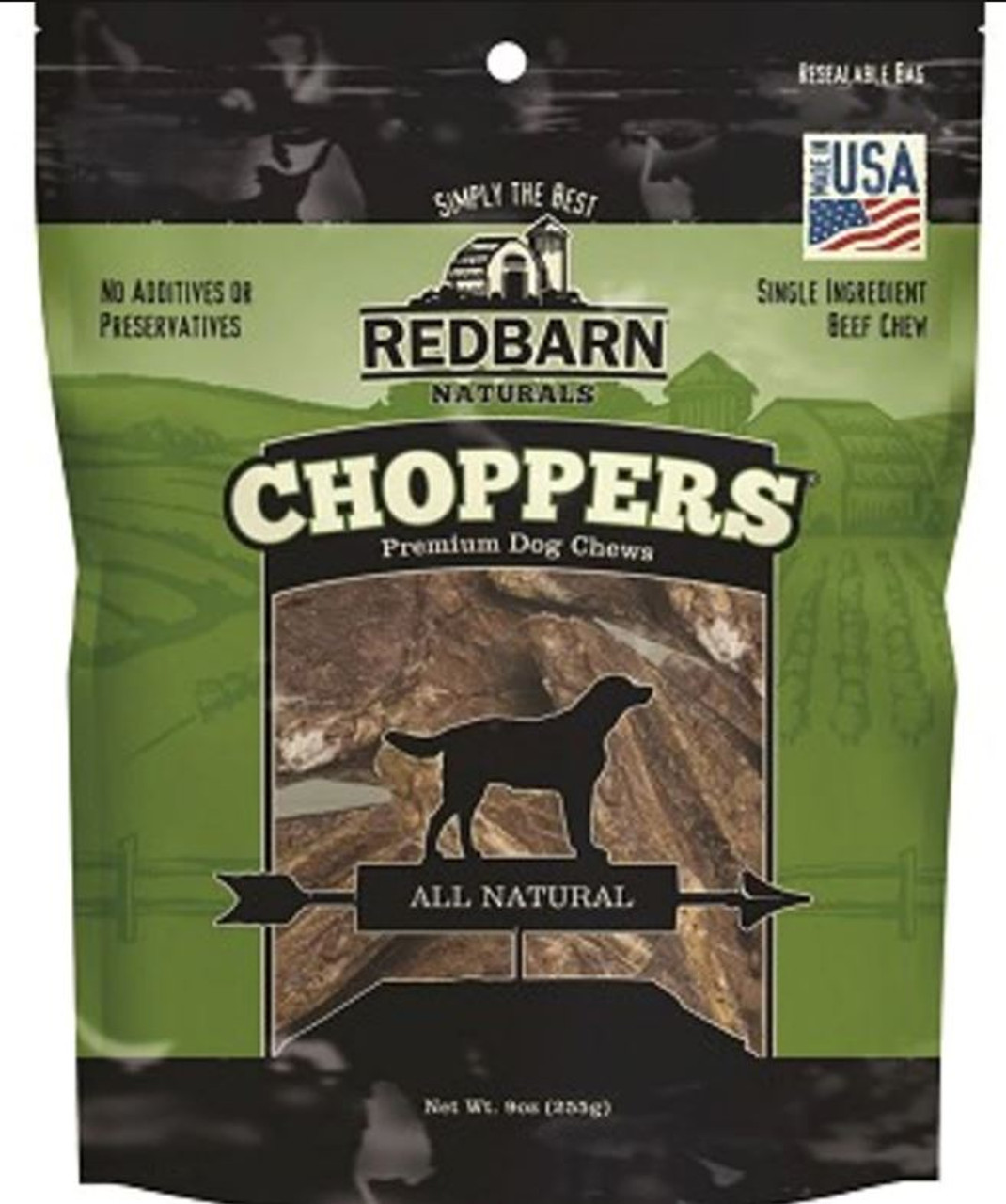 Redbarn Naturals Choppers Dog Chews， 9 Oz.