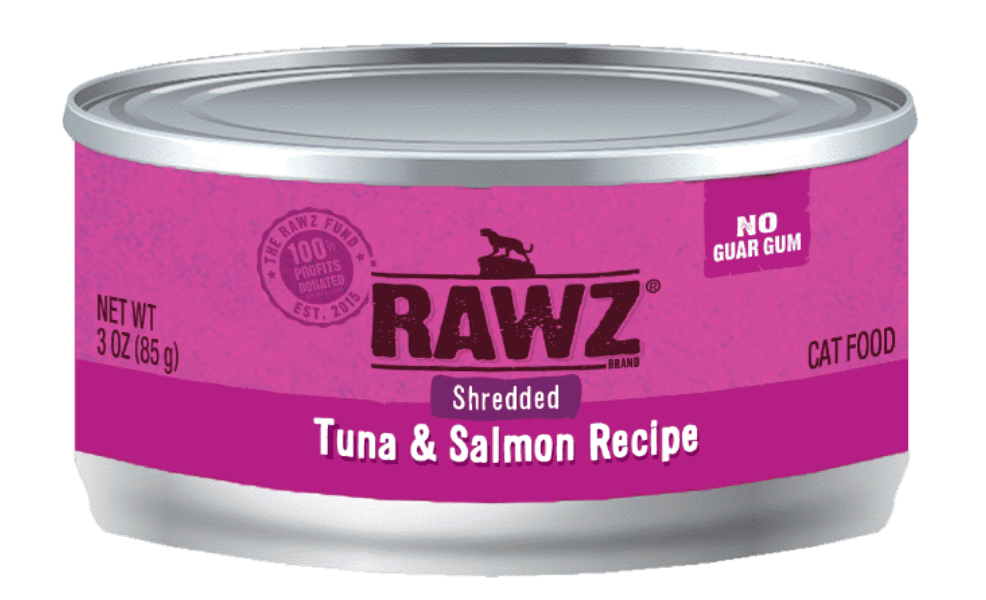 Rawz Shredded Tuna and Salmon Recipe Grain Free Wet Cat Food