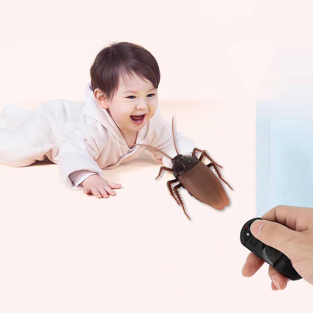 Remote Control Simulation Animal Tricky Toy Child Kid Funny Prank Educational Toys (cockroach)