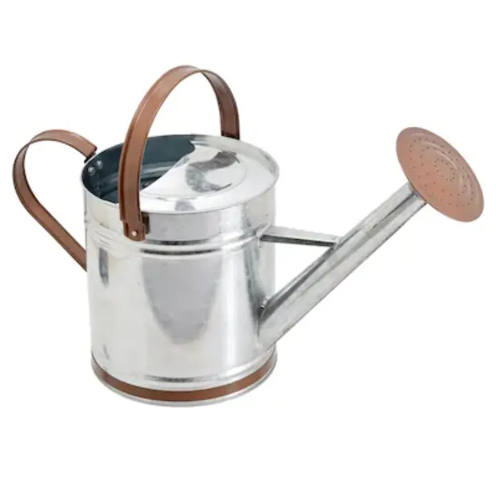 Hot Selling Home Garden Daily Usage Galvanized Water Can Iron Metal Unique Design Custom Shape Watering Can Supply By India