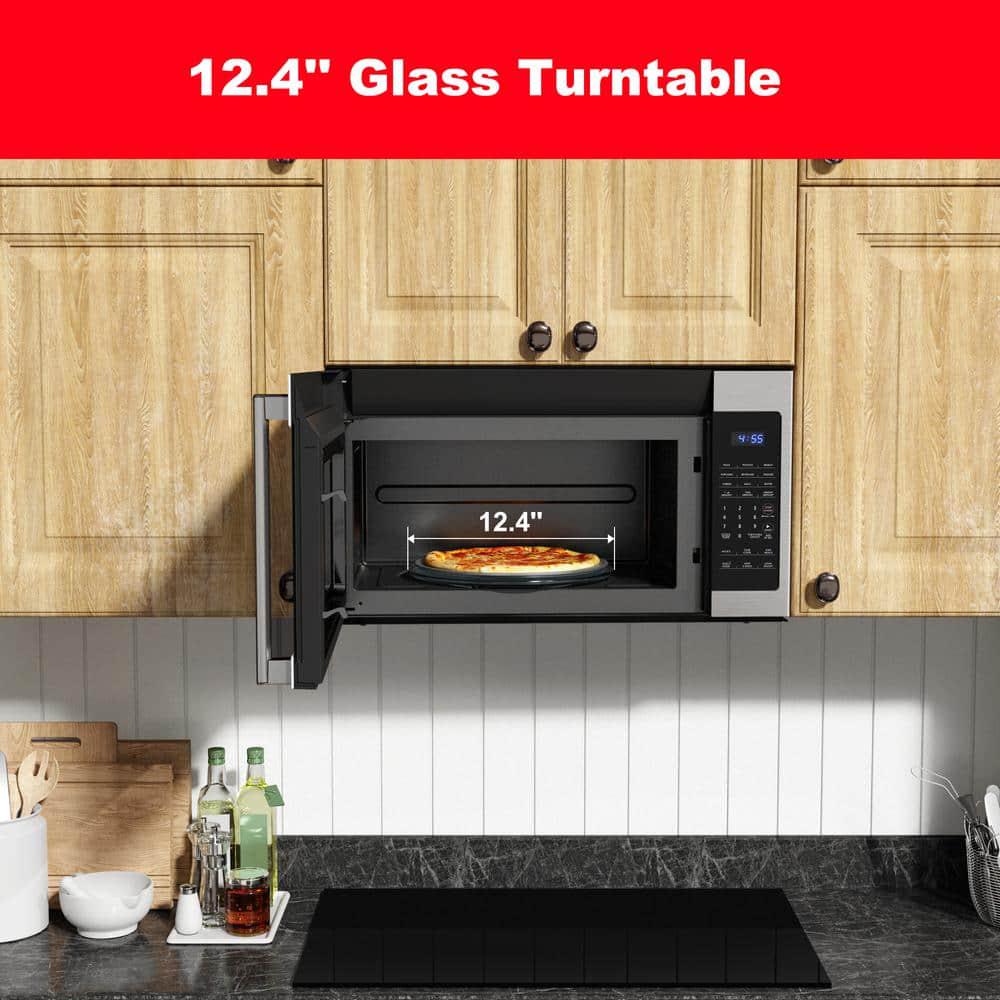 Galanz 17 cu ft Over the Range Microwave Oven in Stainless Steel