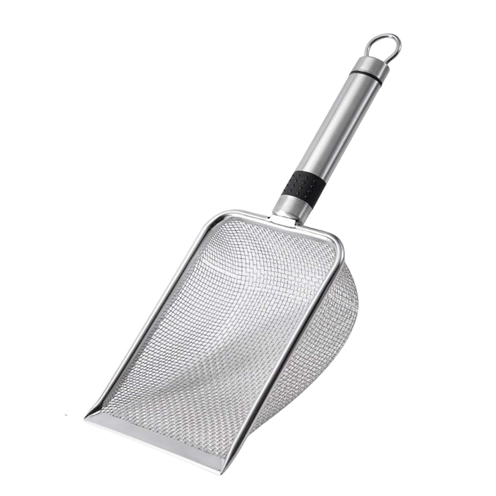 Cat Litter Pet Sifter Shovel Portable with Metal Handle Litter er 4.3mmx4.3mm