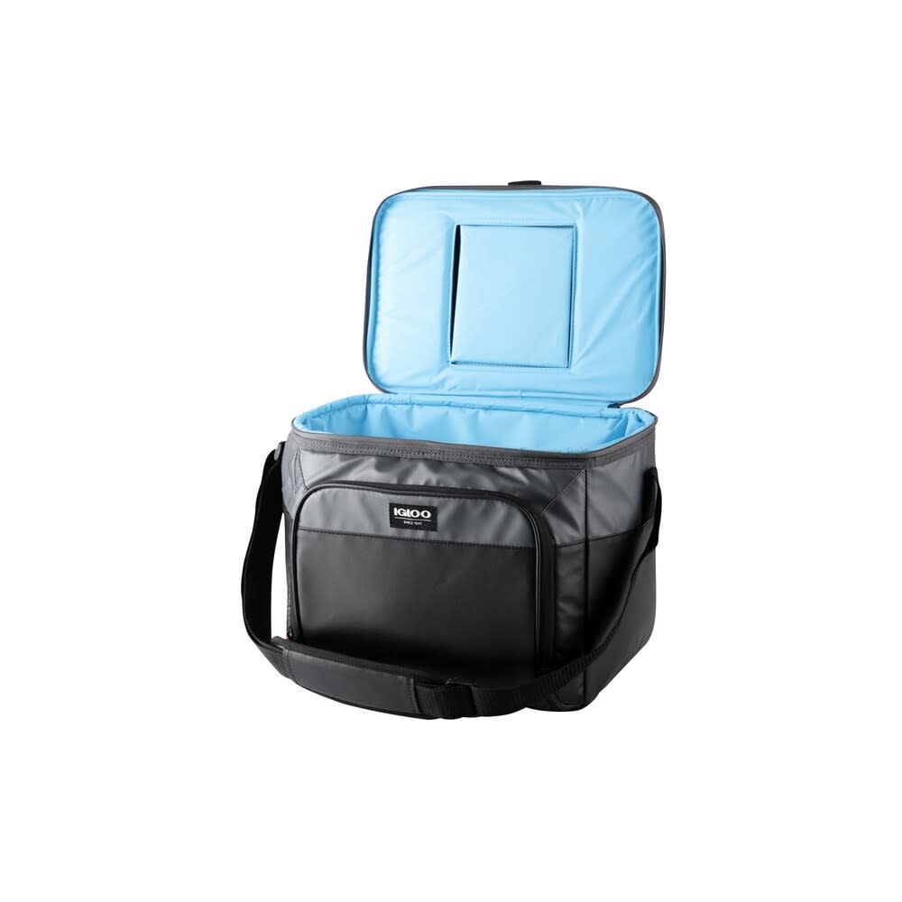 Igloo Cooler Bag Hard Liner Gray/Black 24 Can ;