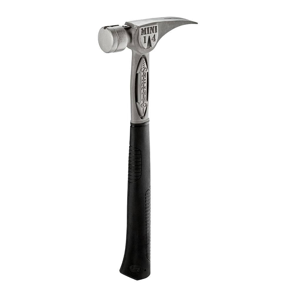 Stiletto 14 oz. TiBone Smooth Face Hammer with 15.25 in. Straight Handle TBM14RSS