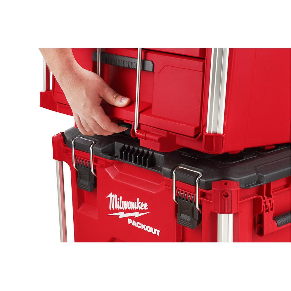 Milwaukee PACKOUT Drawers Tool Box 2 Drawer Bundle ;