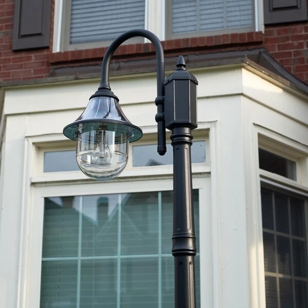 Orion Solar Post Light - Black