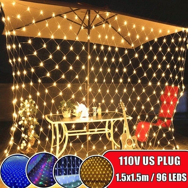 LED Net Grid String Light Decorate Garden Fairy Light， Christmas Light Shopping - The Best Deals on String Lights | 40787072