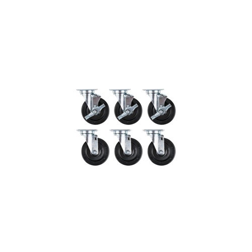 Vulcan CASTER-RR6 Set of 6 Casters for 48