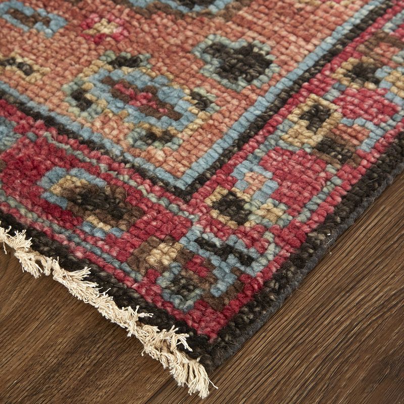 Weave and Wander Bashyr Red Area Rug