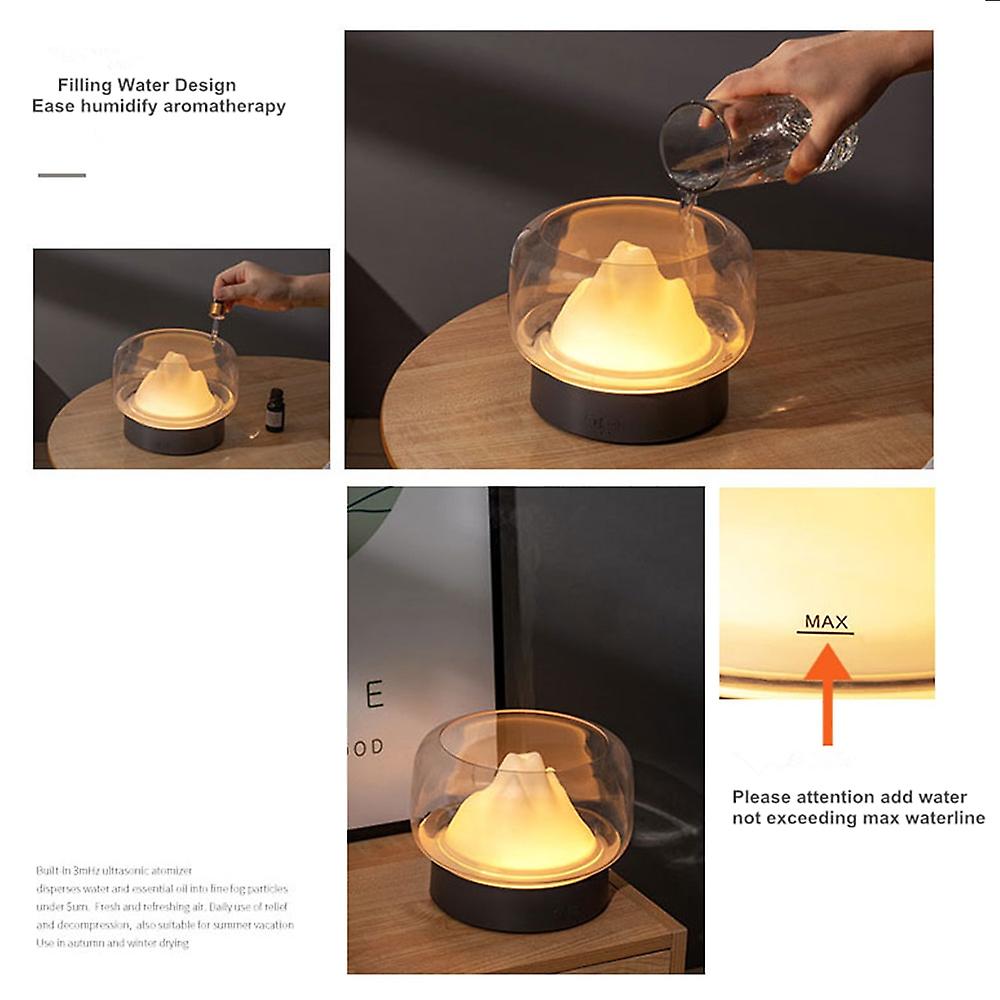 Aroma Diffuser Humidifier Bedroom Atmosphere Night Light