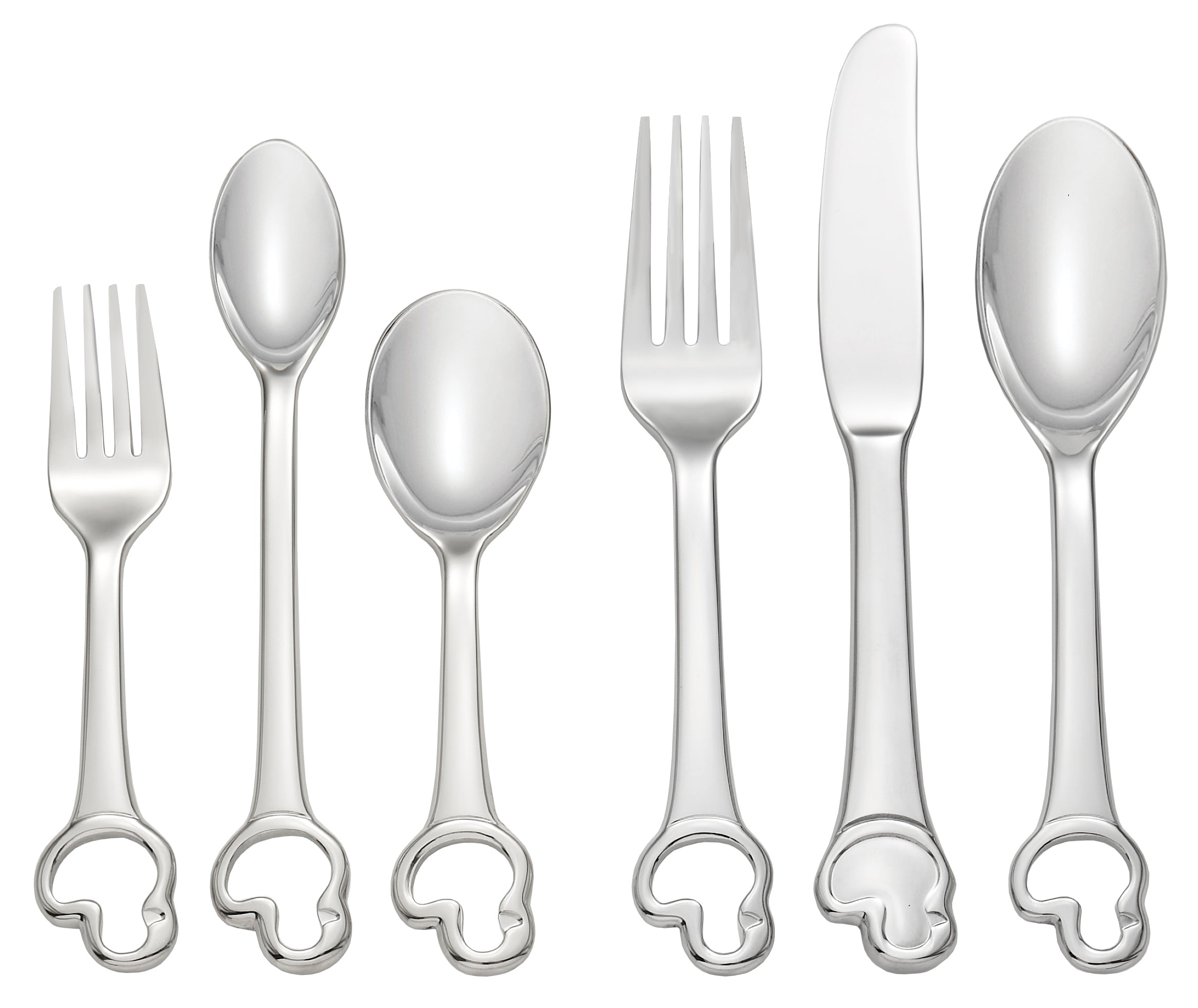 Duckling 6 Piece Fine Flatware Child Progress Set