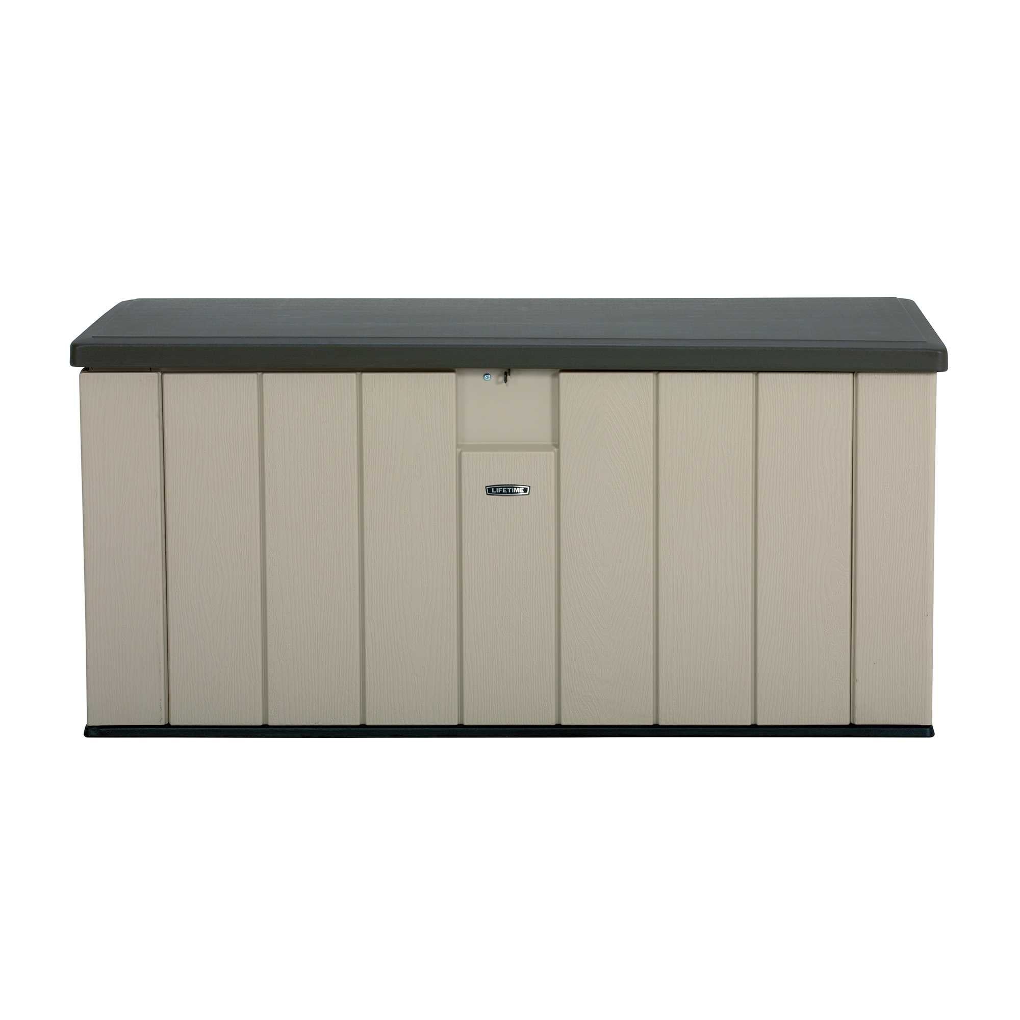 Lifetime 150-Gallon Heavy-Duty 59.3 in. Storage Deck Box