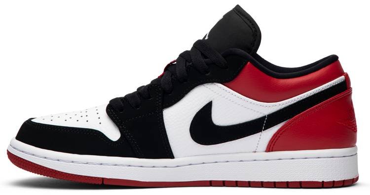 Air Jordan 1 Low 'Black Toe' 553558-116