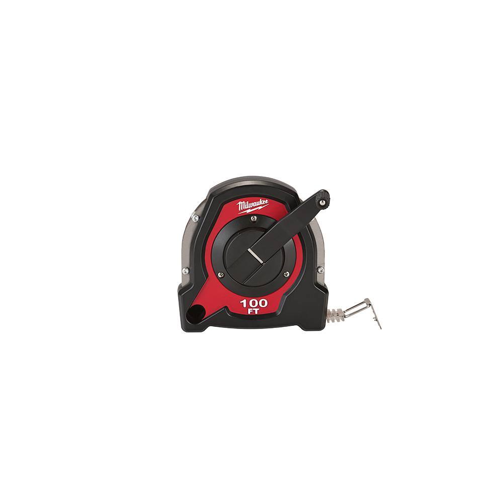 MW 12 in. Digital Measuring Wheel with 100 ft. Closed Reel Long Tape Measure 48-22-5112-48-22-5101