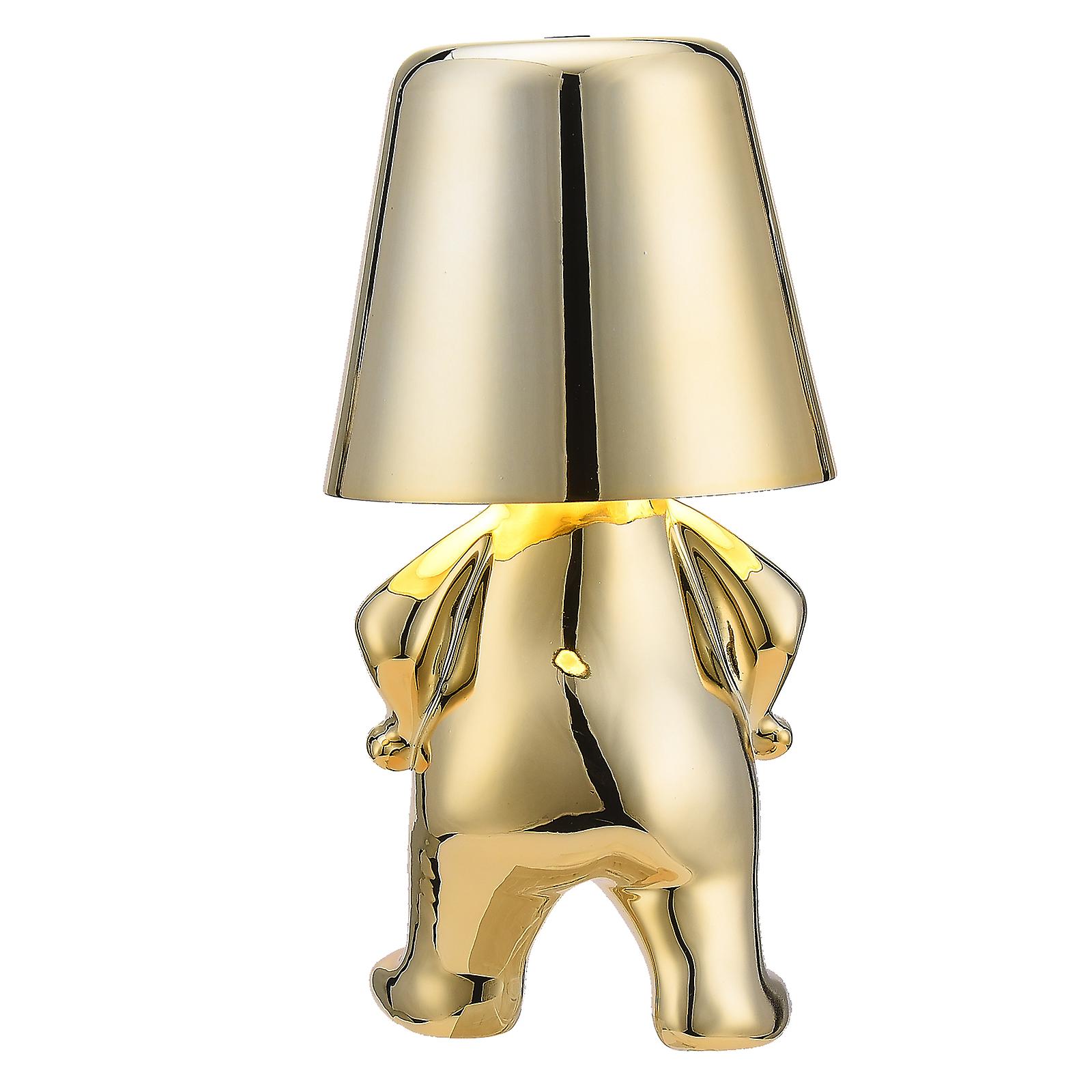 Creative Gold Mr-who Bedside/living Room Decorative Table Lamp