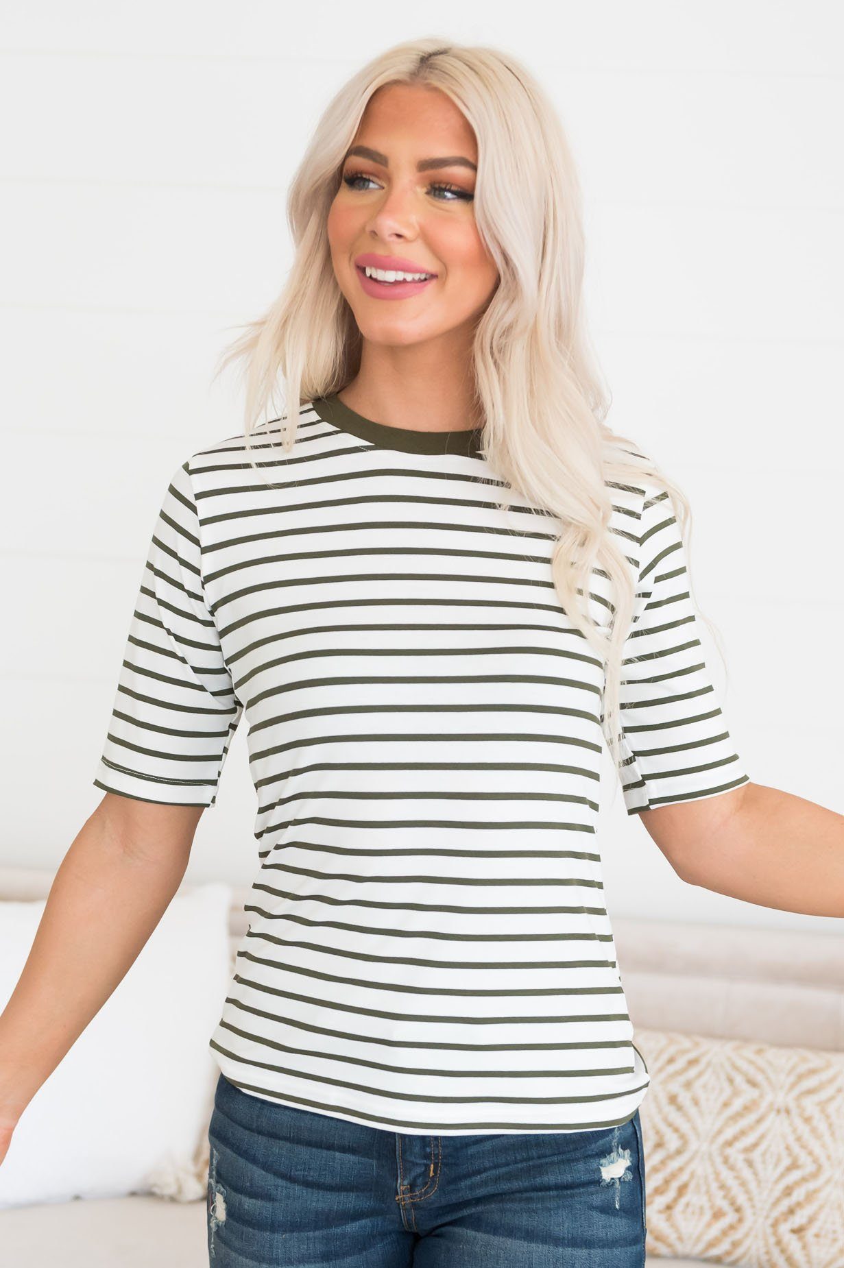 Sweet Staple Modest Top