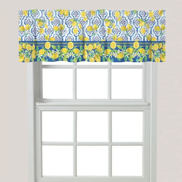 Laural Home Lovely Lemons Window Valance