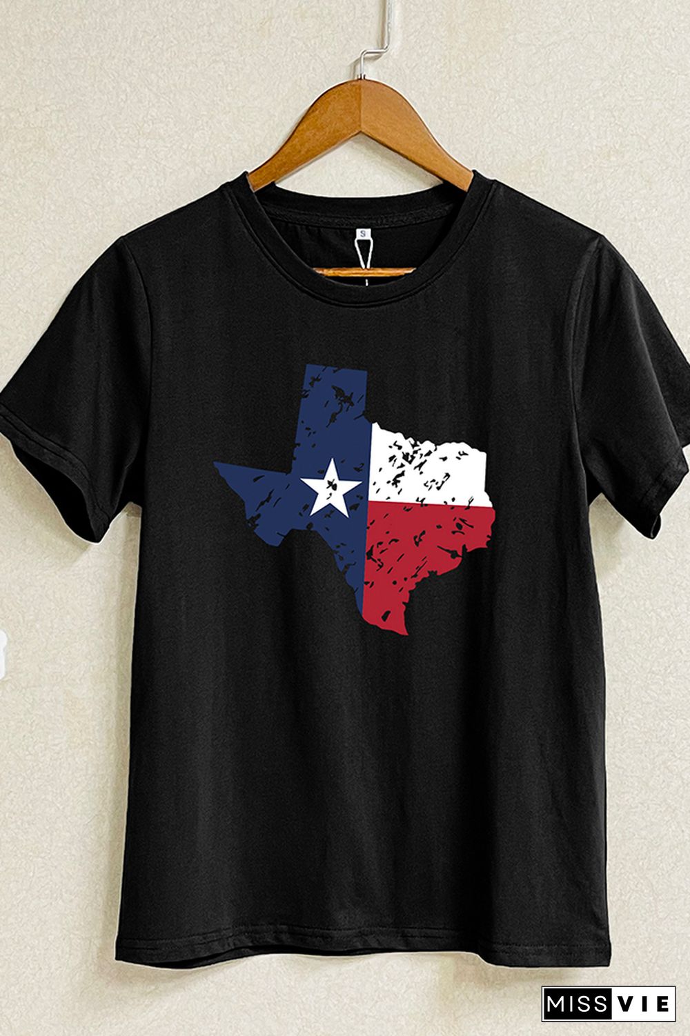 Texas Flag Short Sleeve Graphic Tee Wholesale