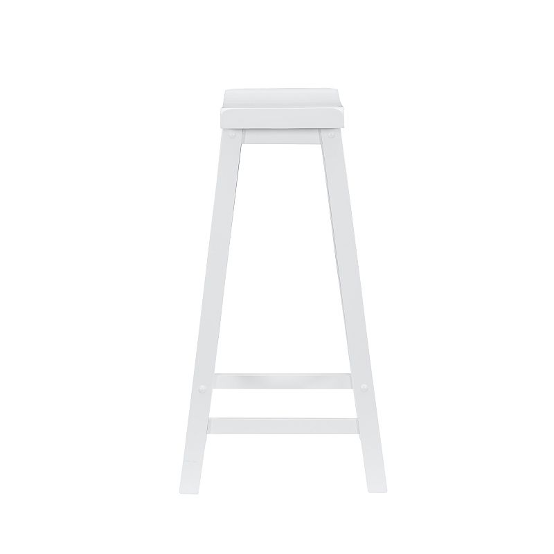 Linon Dale Saddle Bar Stool