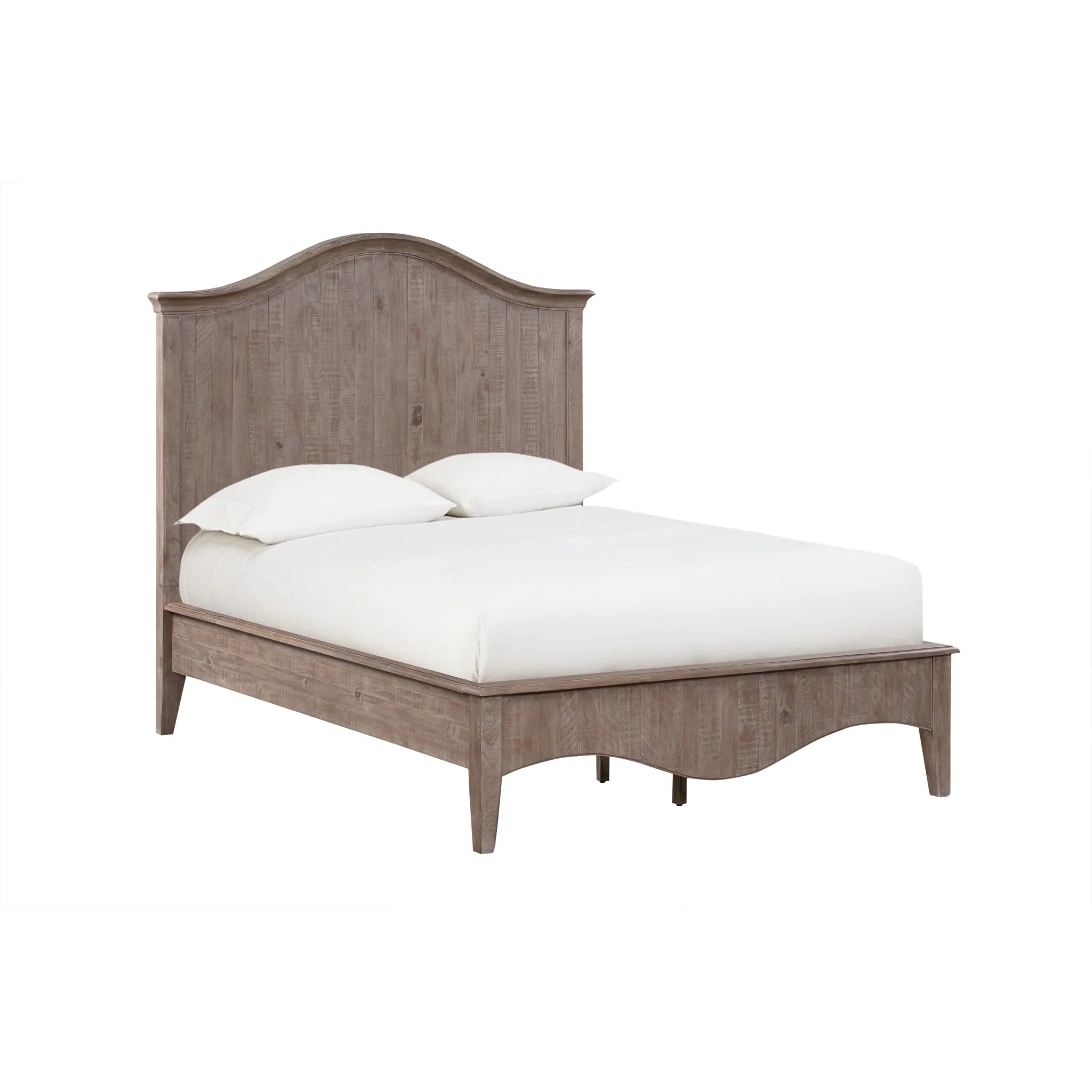 Cottage Taupe Queen Bed