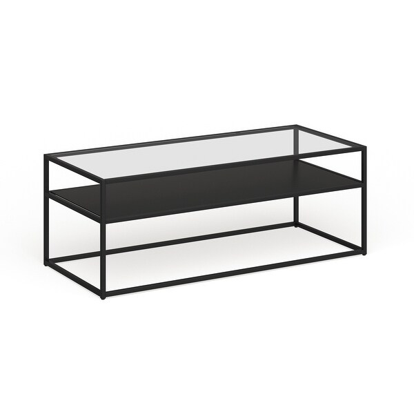 Ada Rectangular Coffee Table Blackened Bronze Finish