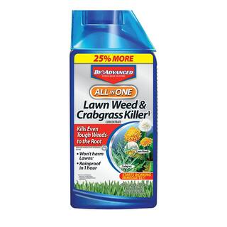 BIOADVANCED 40 oz. Concentrate All-In-1 Lawn Weed and Crabgrass Killer 704140