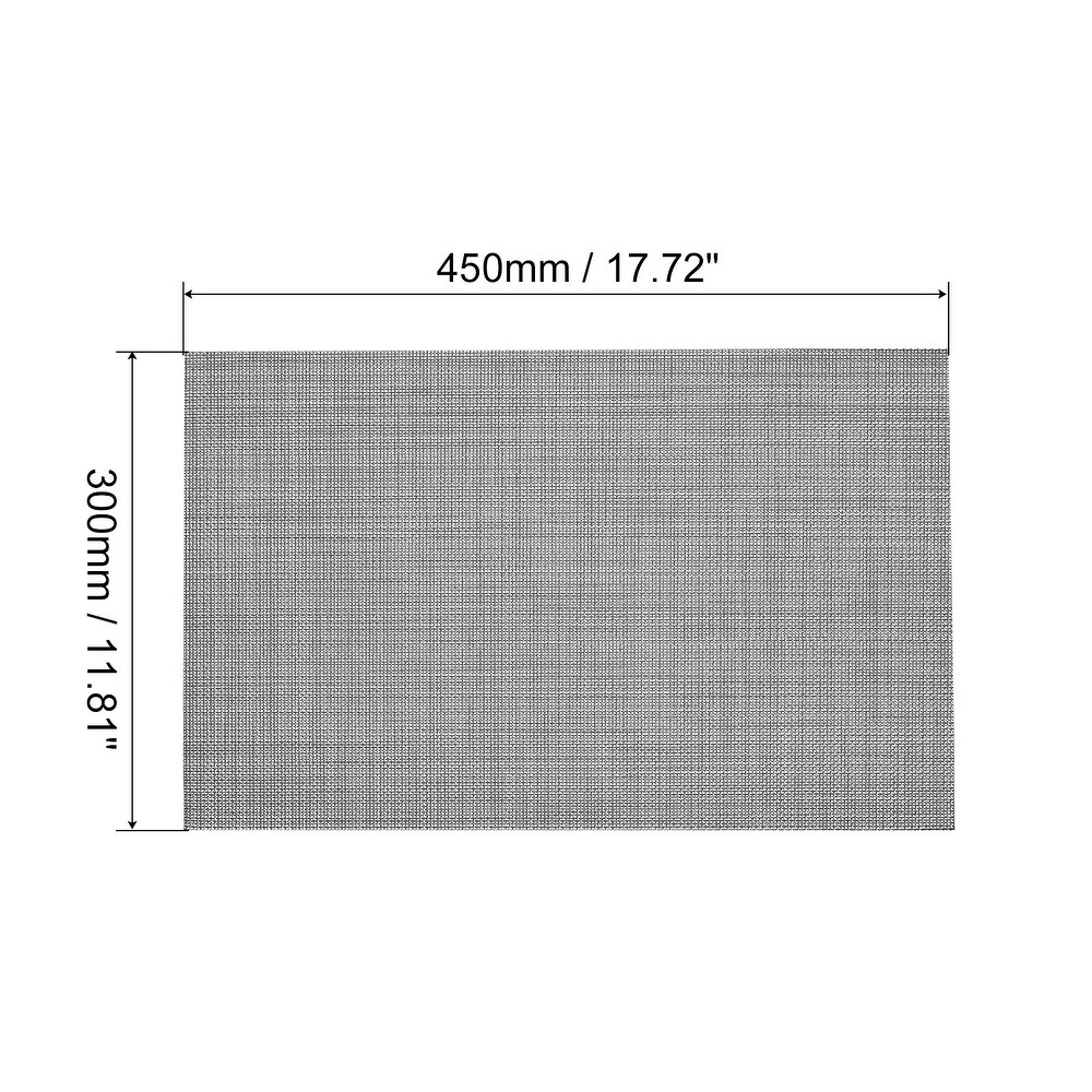 Place Mats  450x300mm Table Mats Set of 8 PVC Washable Woven Placemat