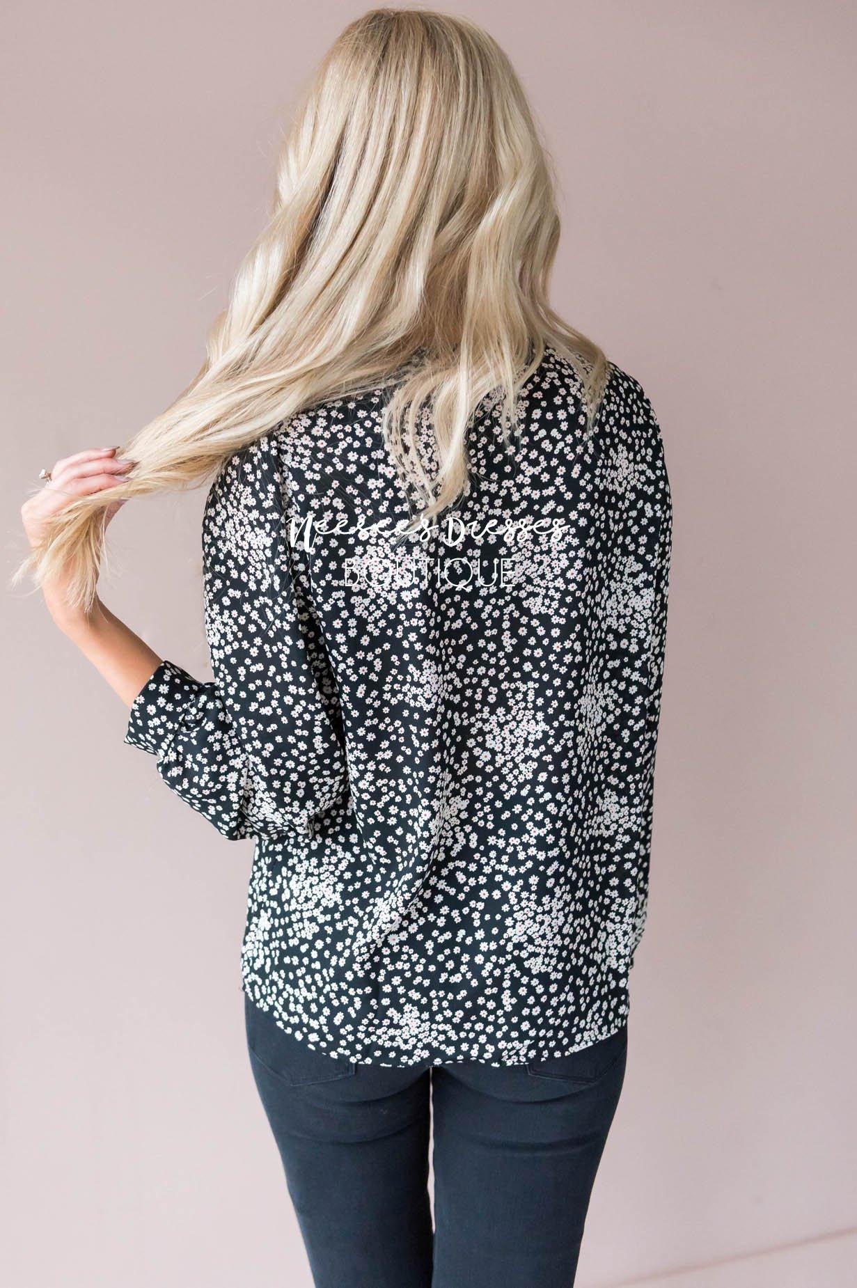 Floral Frenzy blouse