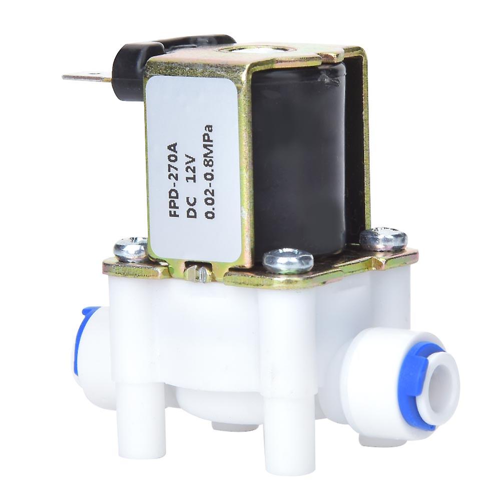 G1/4in Electric Solenoid Valve Inlet High Strength Plastic Connector For Home Using