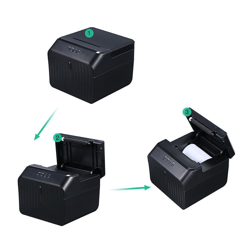 Usb Printer High Quality Thermal Receipt Printers Qr Code Sticker Adhesive Printer 58mm Us Plug  Us Plug