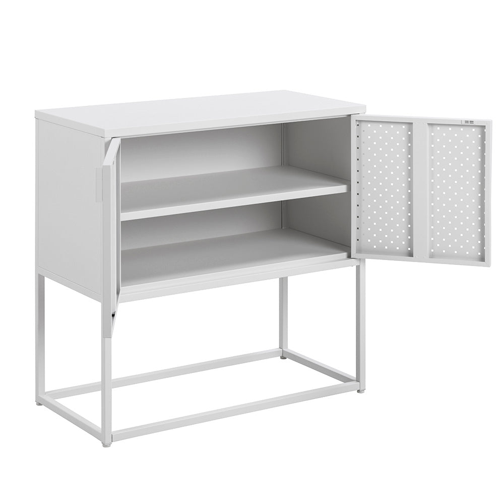 NEWTON 2 Door Sideboard 82cm - White