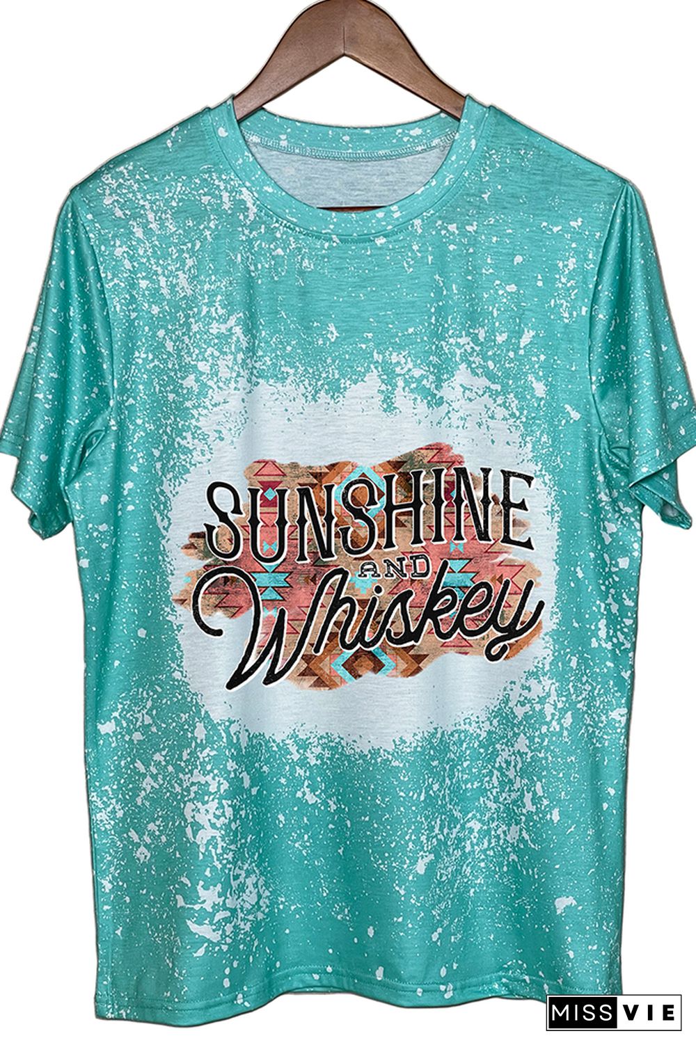 Sunshine & Whiskey Graphic Tee Wholesale