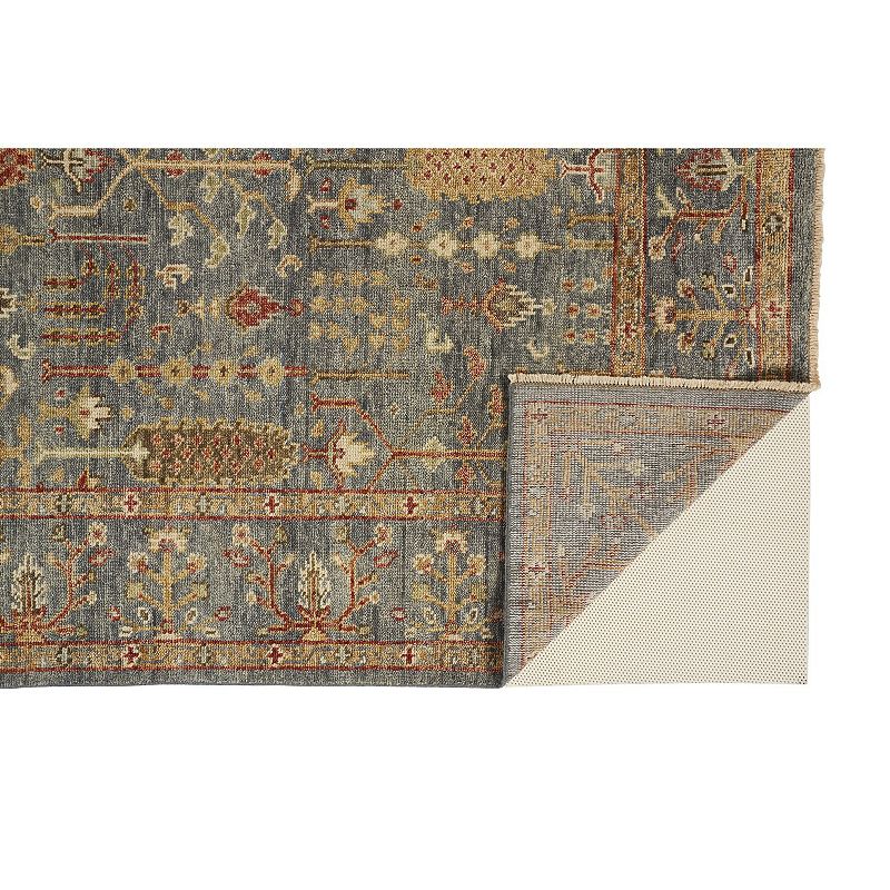 Weave and Wander Irie Traditional Oushak Floral Fauna Rug