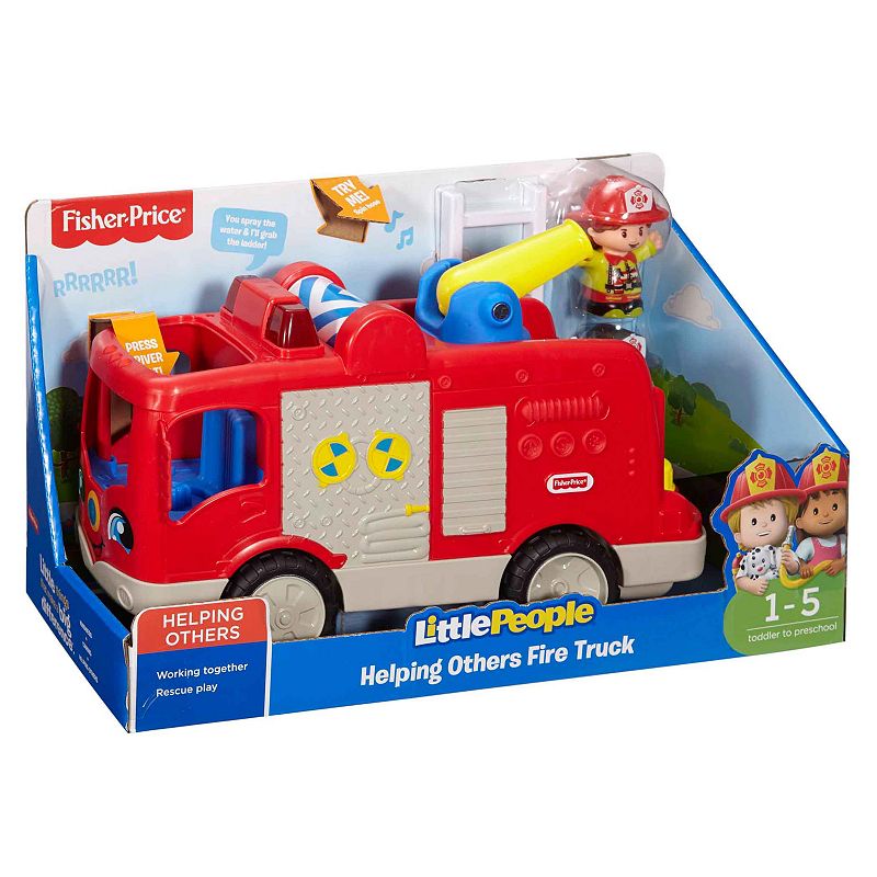 Fisher-Price Little People Helping Others Fire Truck