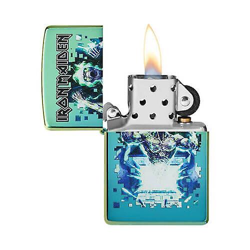 Zippo Iron Maiden High Polished Teal Lighter