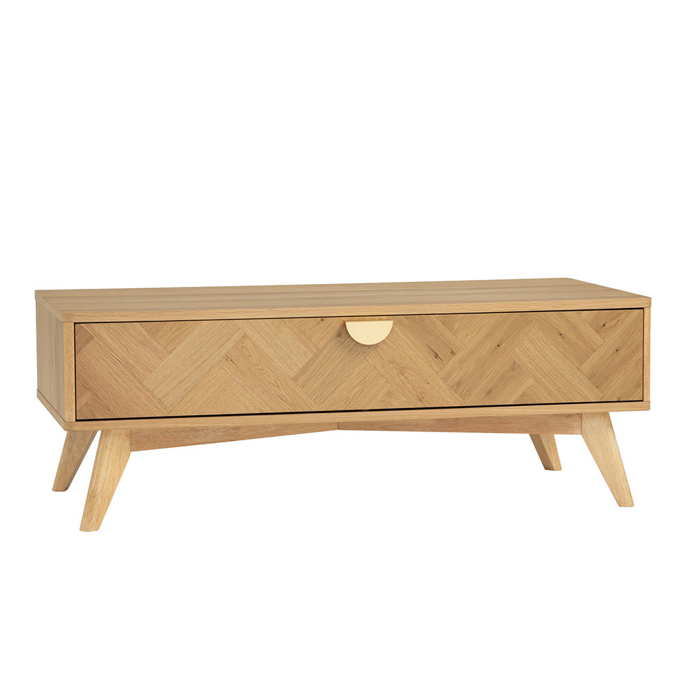 LOFTUS Entertainment TV Unit 120cm - Oak