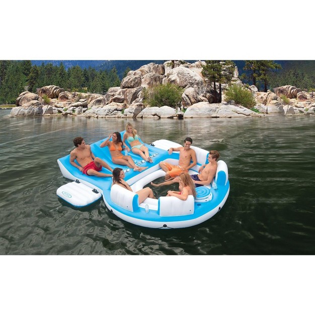 Intex Relaxation Island Lounge 6 person Raft