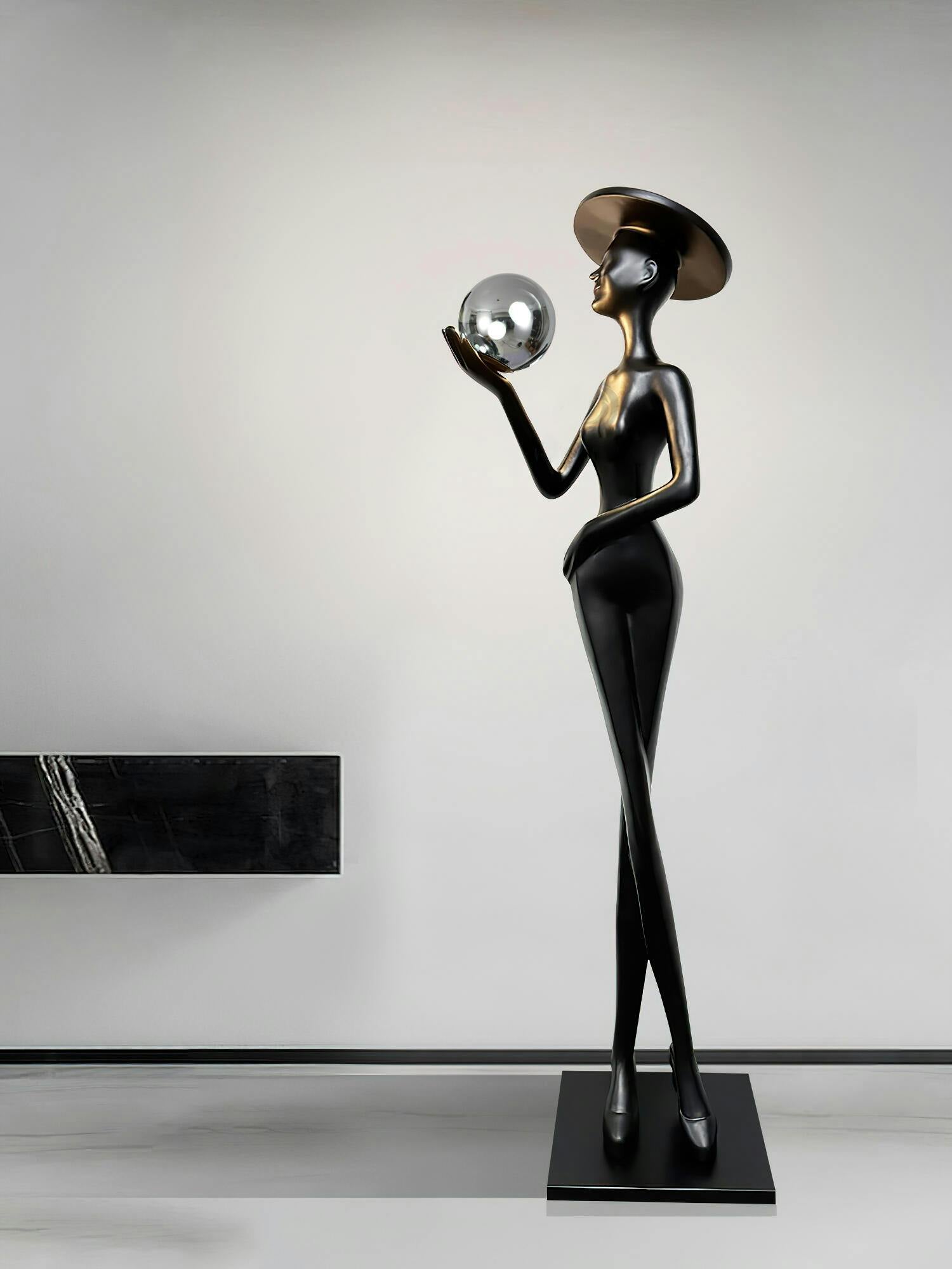 Sophia Elegance Sculpture Floor Lamp