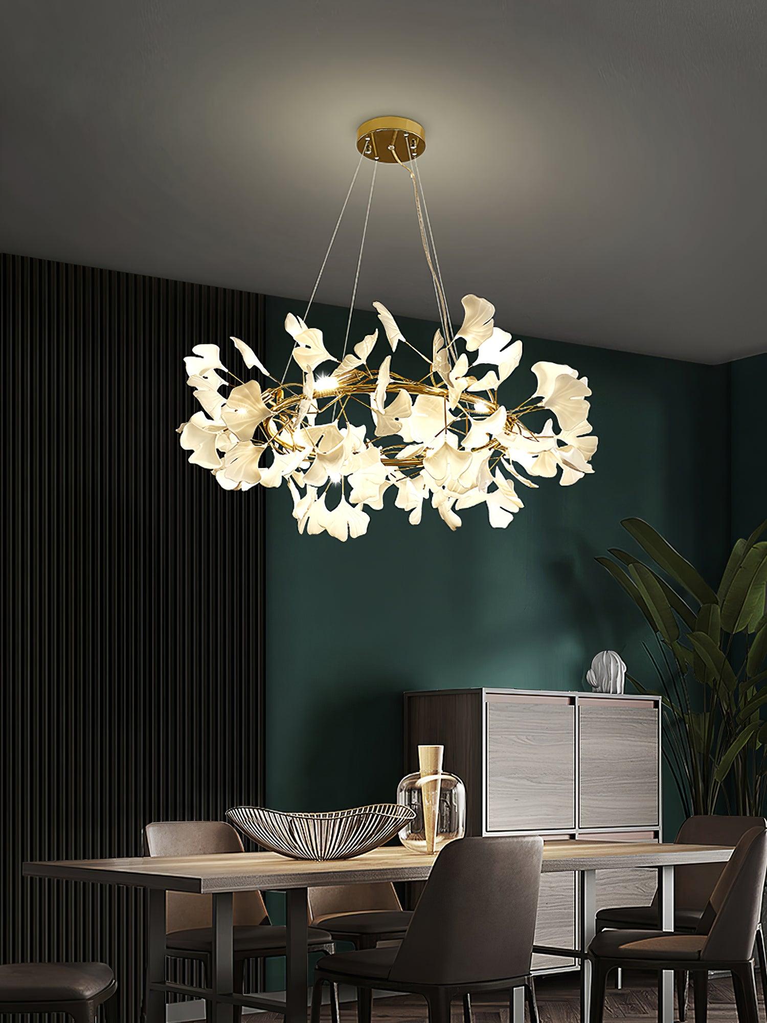 Gingko Chandelier O